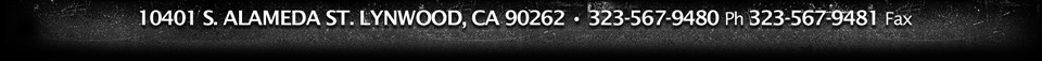 10401 S. Alameda St., Lynwood, CA 90002 - 323-567-9480
